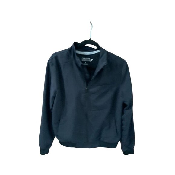 Fabletics Womens Sz Small Long Sleeve Black Full Zip coat Jacket 01847 Lined - Picture 1 of 3